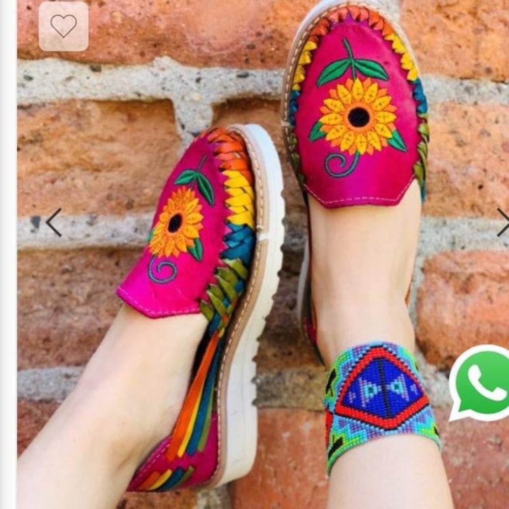 Genuine leather Mexican huaraches